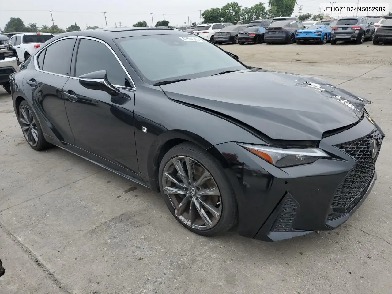 jthgz1b24n5052989 JTHGZ1B24N5052989 2022 Lexus Is 350 F Sport