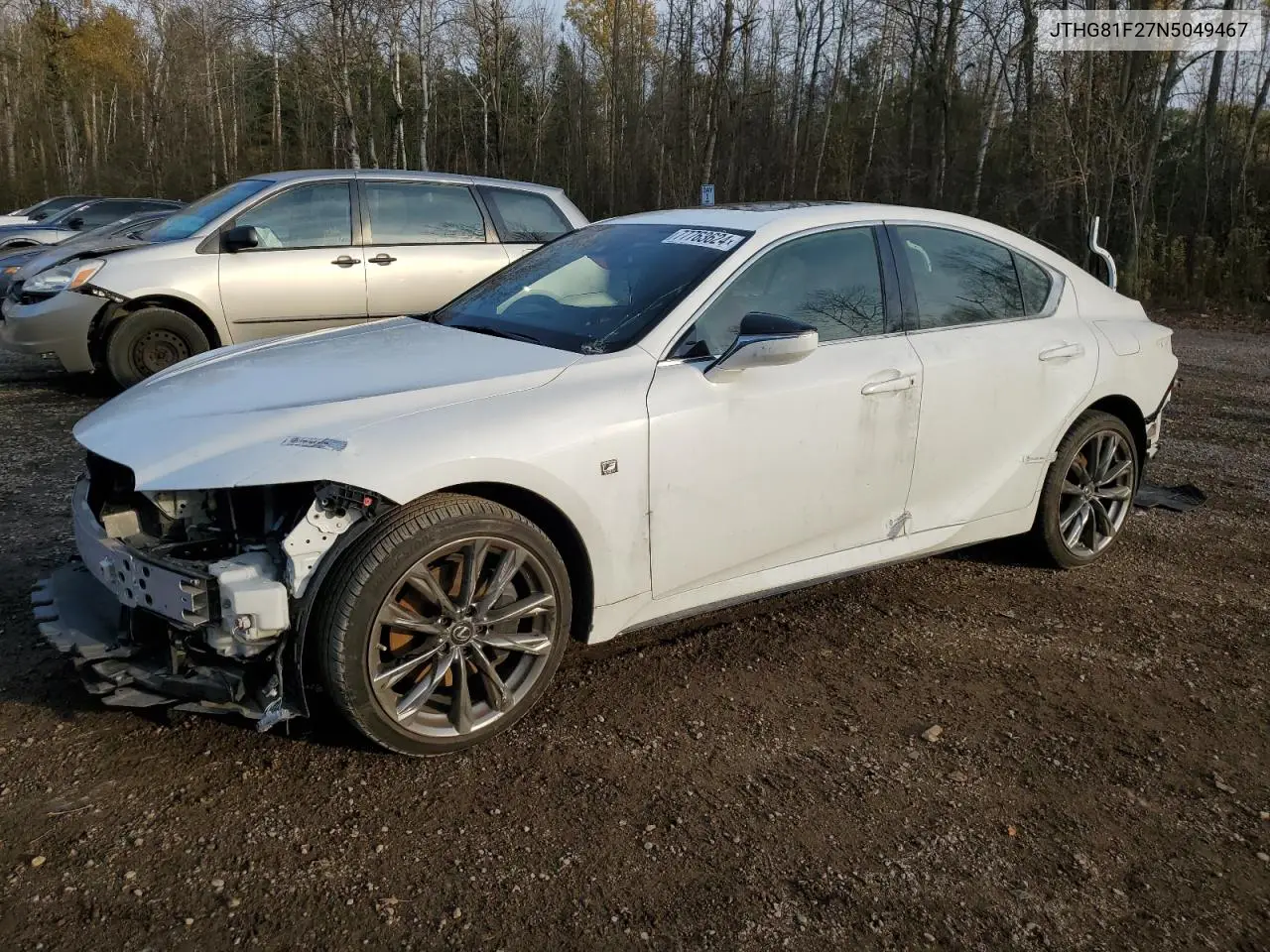 2022 Lexus Is 300 VIN: JTHG81F27N5049467 Lot: 77763624