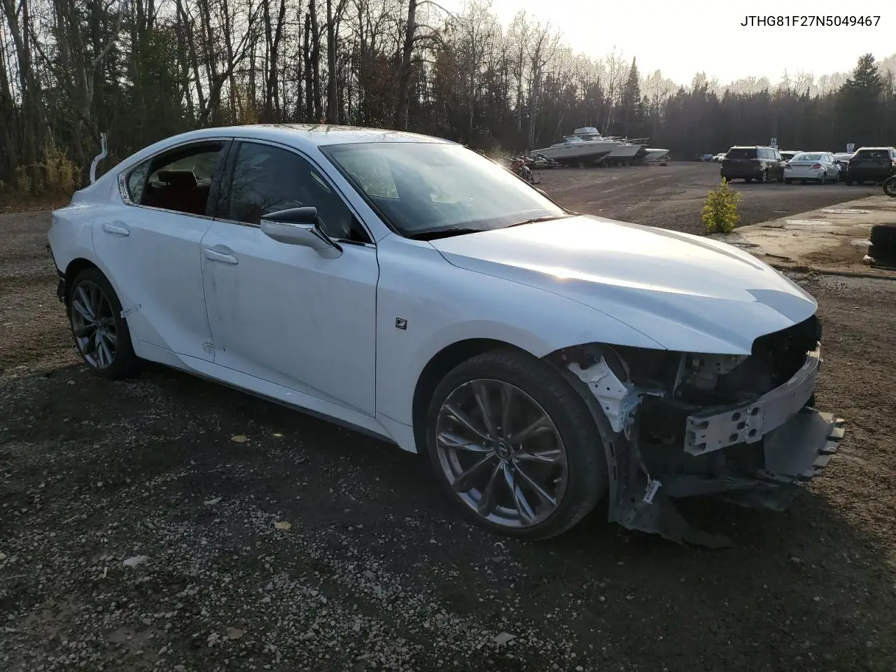 2022 Lexus Is 300 VIN: JTHG81F27N5049467 Lot: 77763624