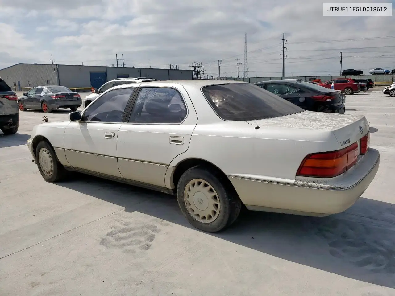 1990 Lexus Ls 400 VIN: JT8UF11E5L0018612 Lot: 59721125