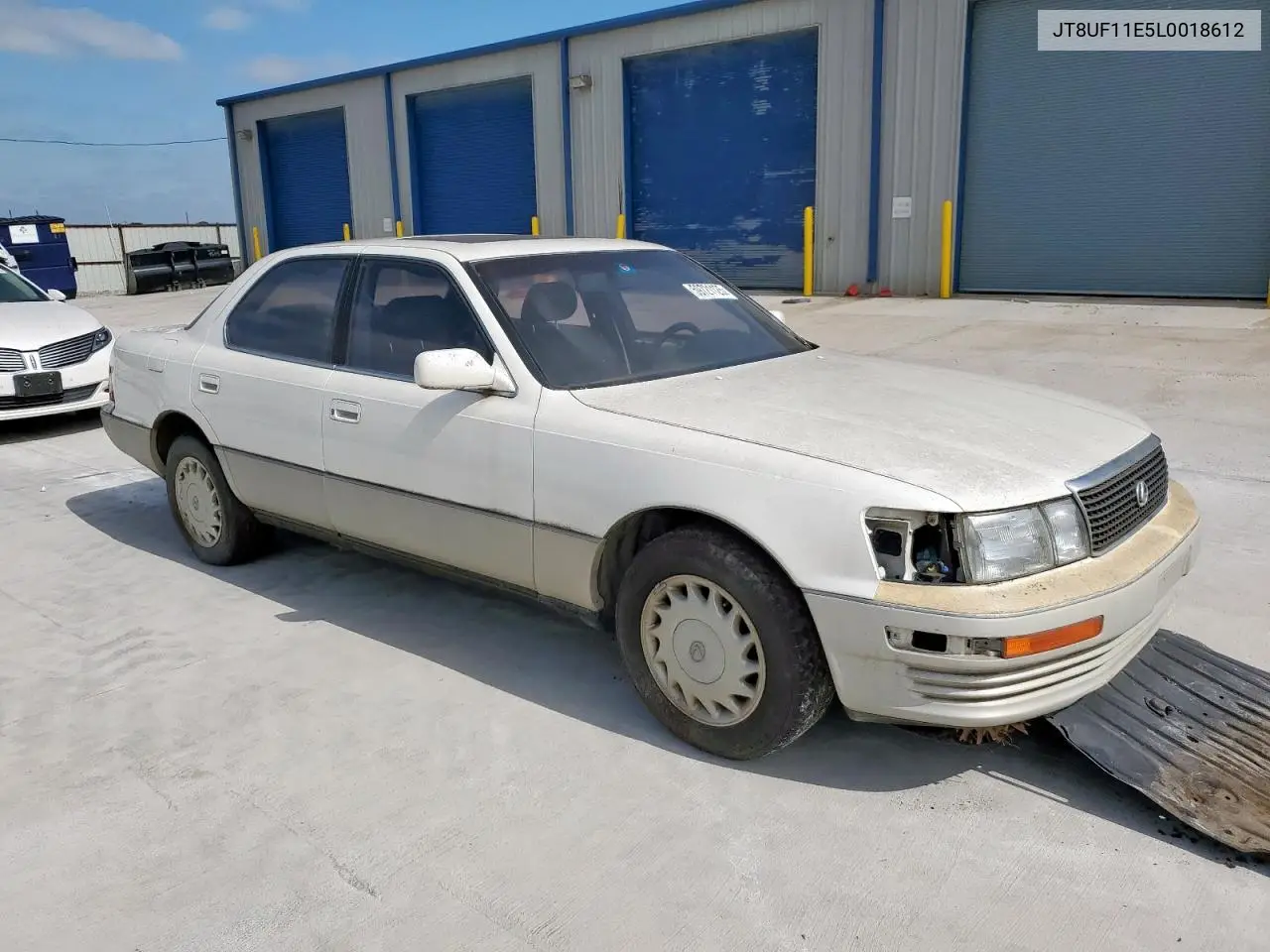1990 Lexus Ls 400 VIN: JT8UF11E5L0018612 Lot: 59721125