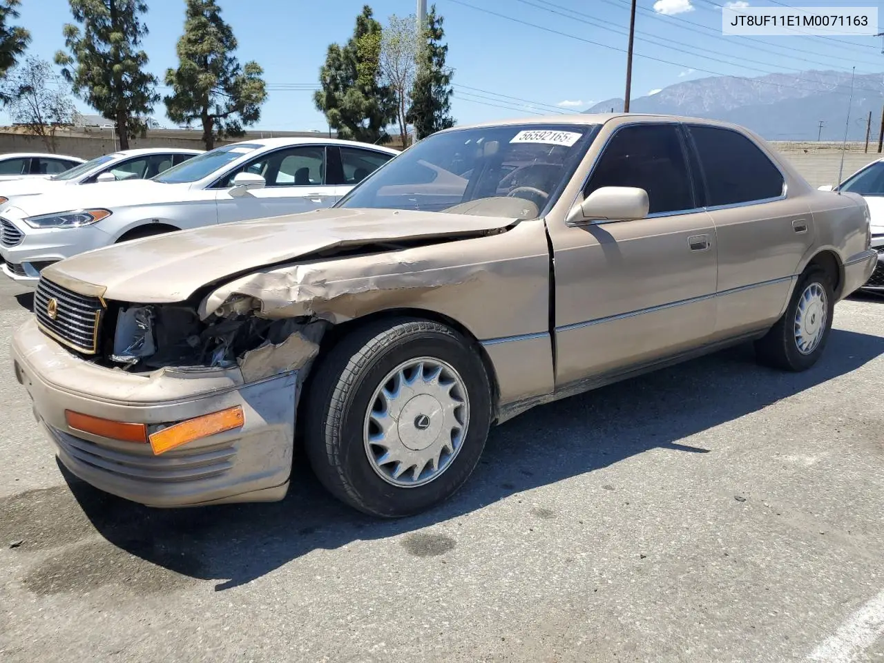 1991 Lexus Ls 400 VIN: JT8UF11E1M0071163 Lot: 56592165