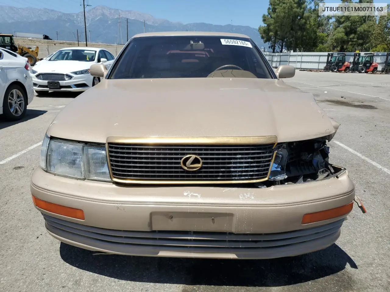 1991 Lexus Ls 400 VIN: JT8UF11E1M0071163 Lot: 56592165