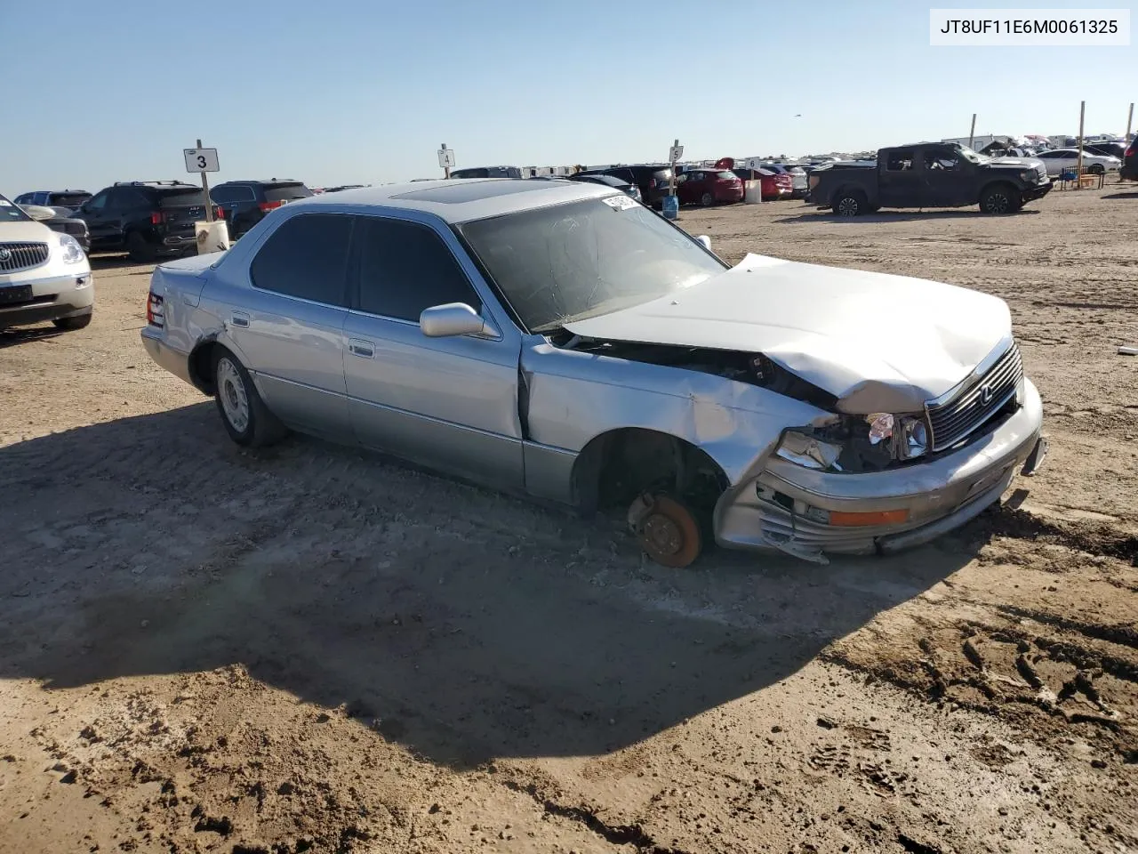 1991 Lexus Ls 400 VIN: JT8UF11E6M0061325 Lot: 67406184
