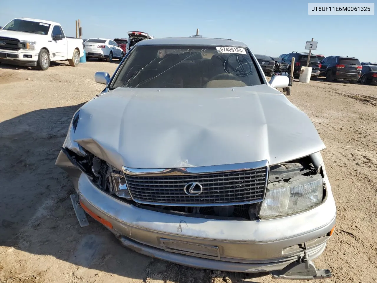 1991 Lexus Ls 400 VIN: JT8UF11E6M0061325 Lot: 67406184