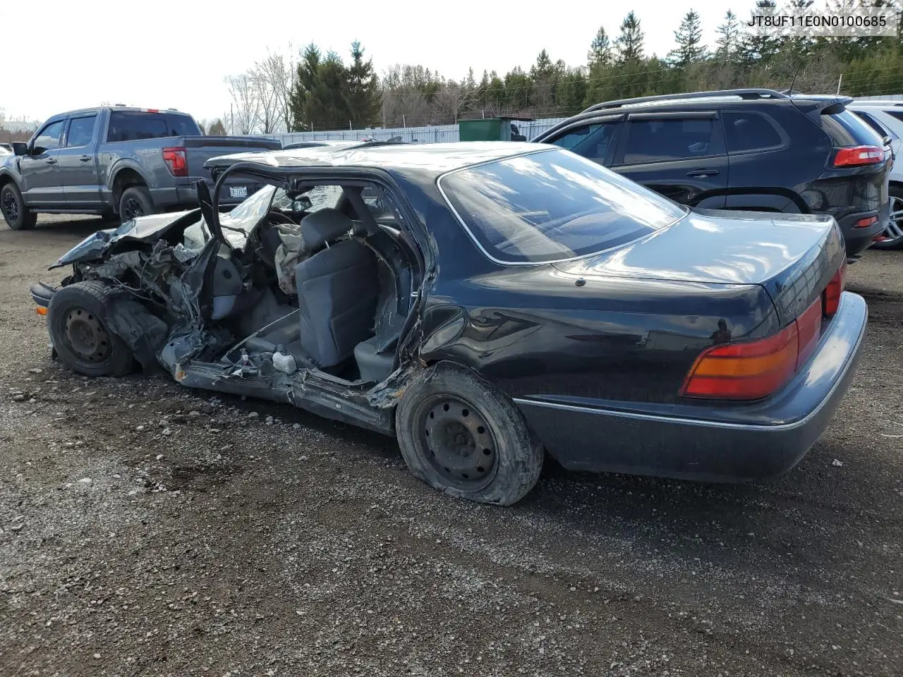 1992 Lexus Ls 400 VIN: JT8UF11E0N0100685 Lot: 53639885