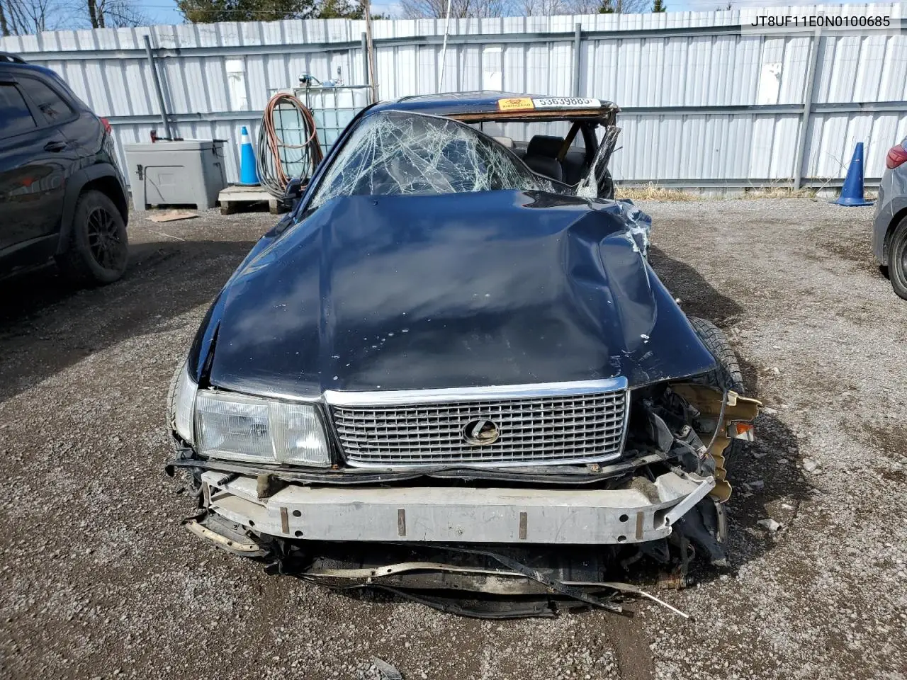 1992 Lexus Ls 400 VIN: JT8UF11E0N0100685 Lot: 53639885