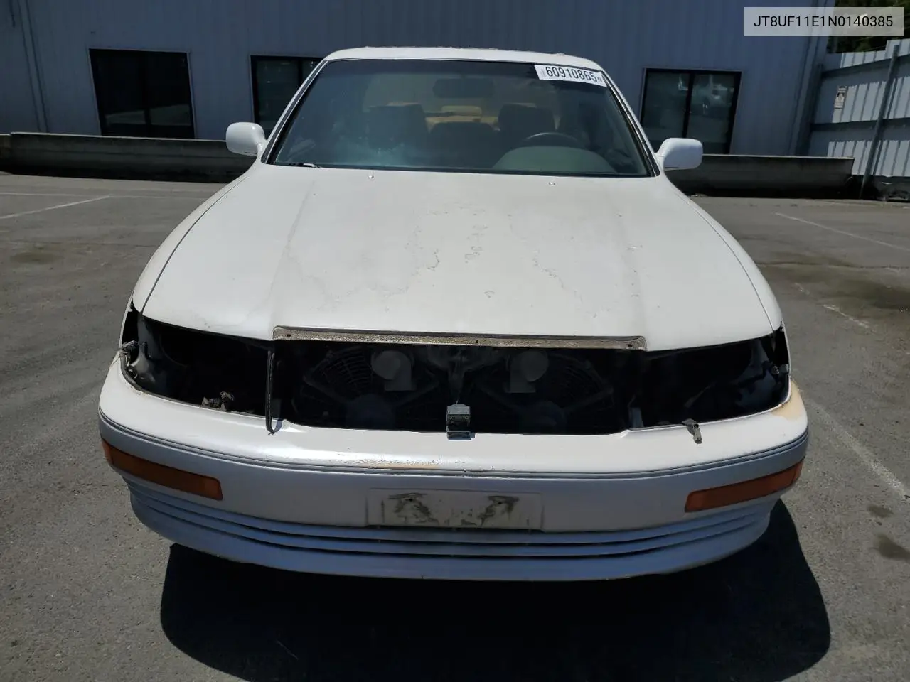 1992 Lexus Ls 400 VIN: JT8UF11E1N0140385 Lot: 60910865