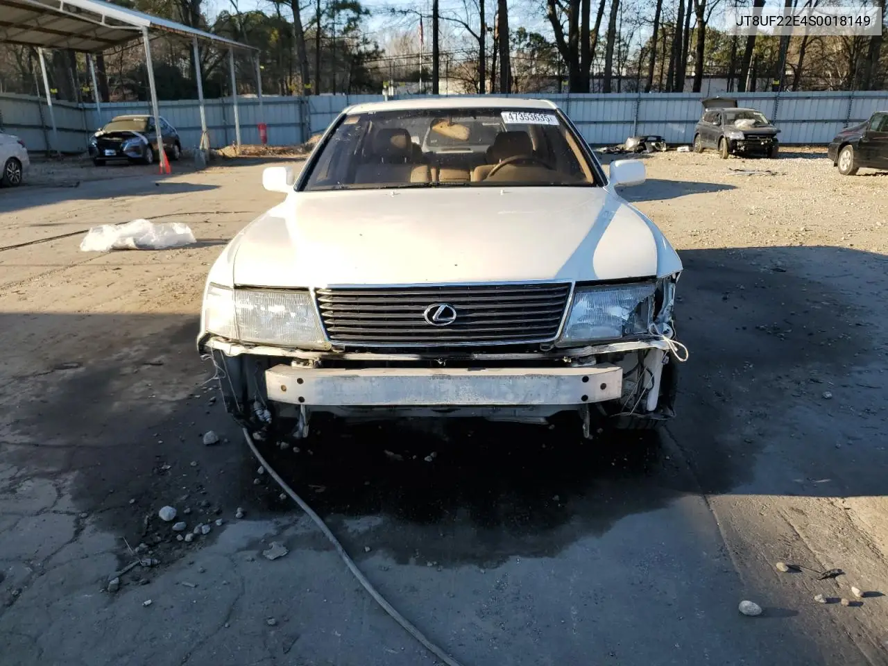 1995 Lexus Ls 400 VIN: JT8UF22E4S0018149 Lot: 47353635