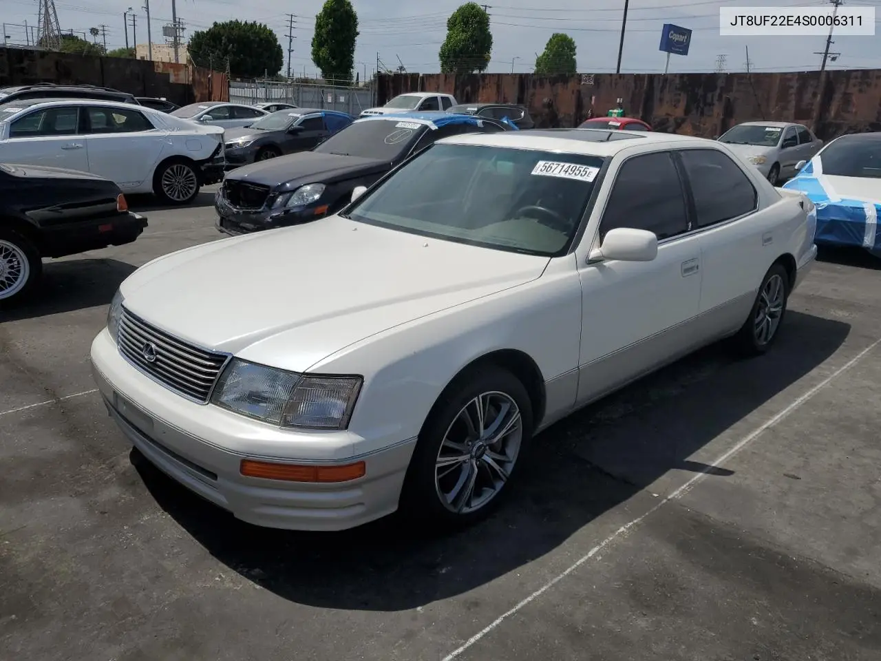 1995 Lexus Ls 400 VIN: JT8UF22E4S0006311 Lot: 56714955