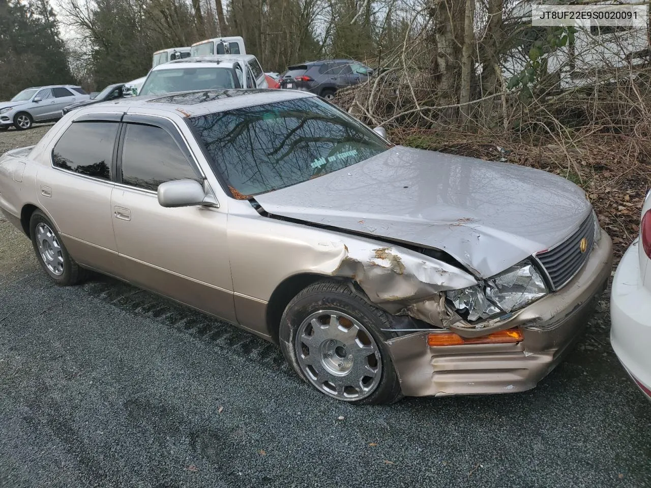 1995 Lexus Ls 400 VIN: JT8UF22E9S0020091 Lot: 81107144