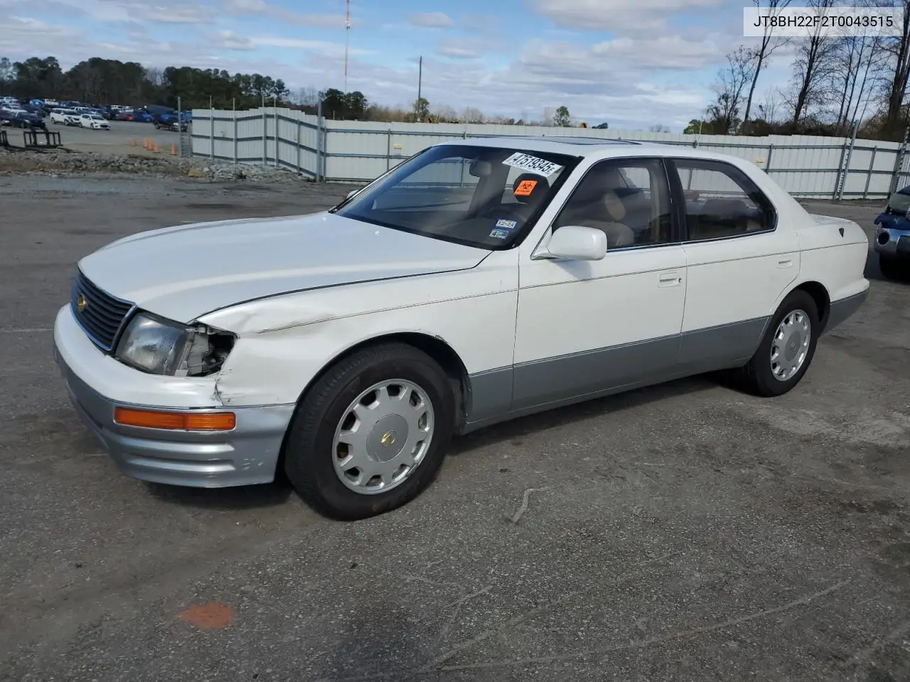 1996 Lexus Ls 400 VIN: JT8BH22F2T0043515 Lot: 47519345