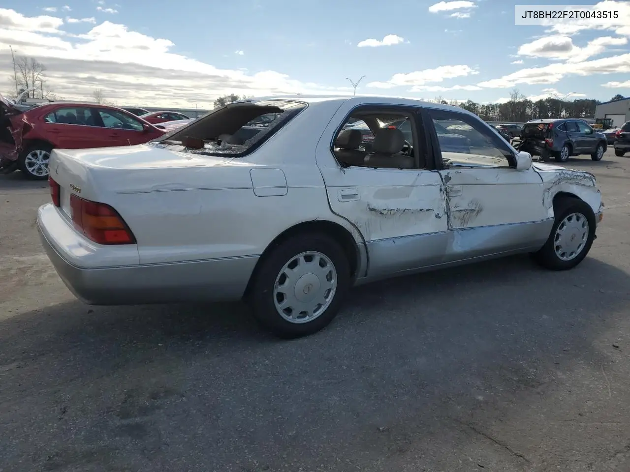 1996 Lexus Ls 400 VIN: JT8BH22F2T0043515 Lot: 47519345
