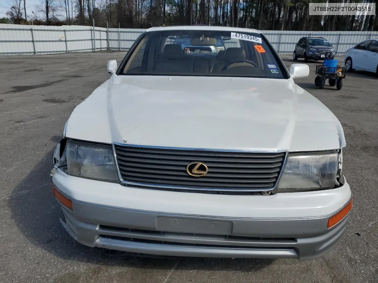 1996 Lexus Ls 400 VIN: JT8BH22F2T0043515 Lot: 47519345