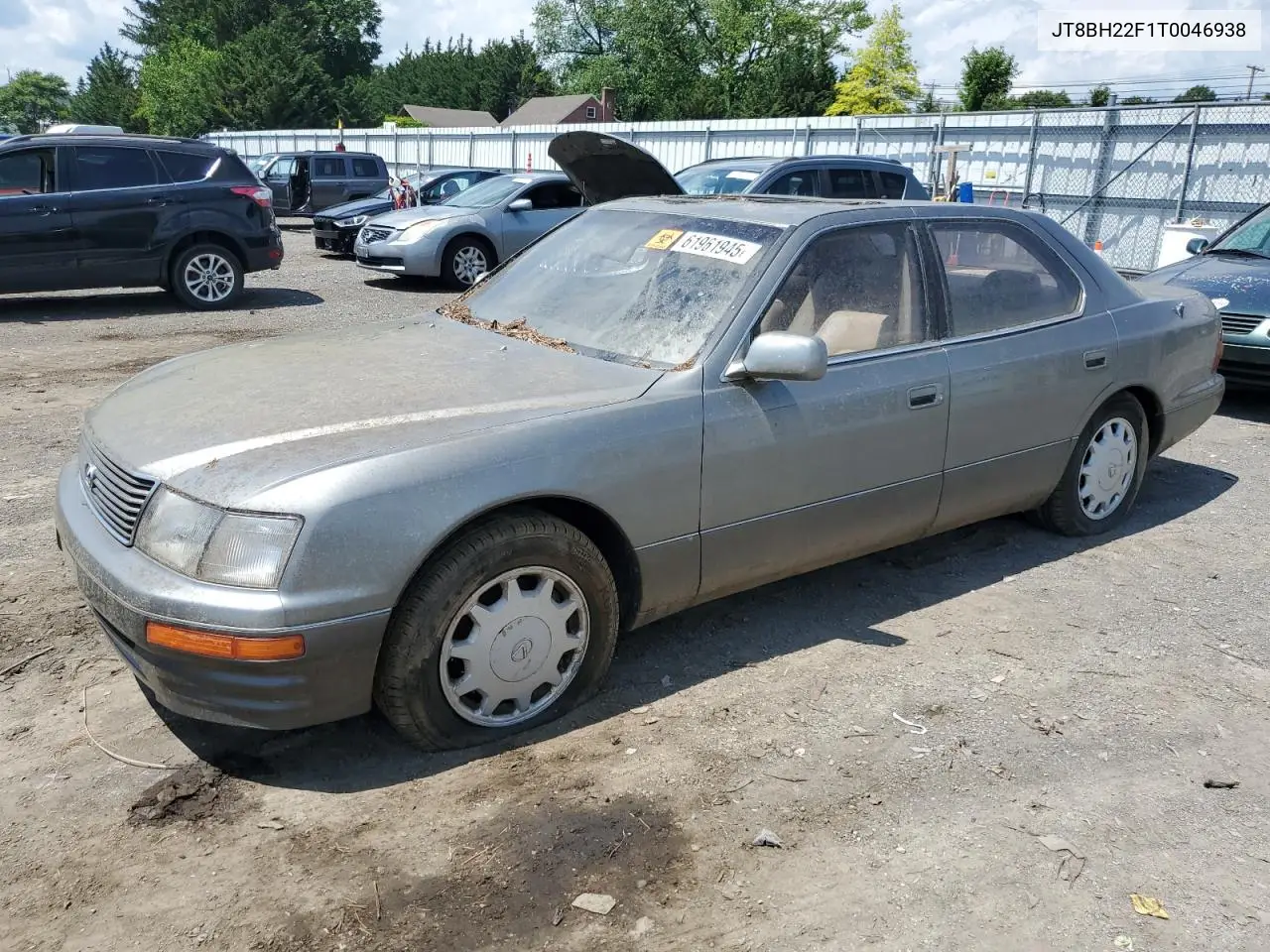 1996 Lexus Ls 400 VIN: JT8BH22F1T0046938 Lot: 61961945