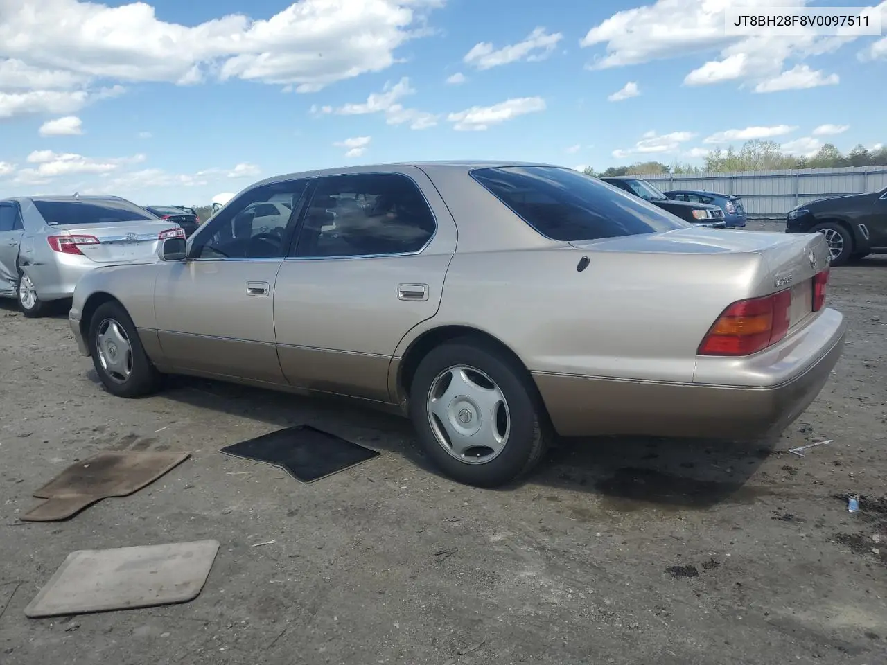 1997 Lexus Ls 400 VIN: JT8BH28F8V0097511 Lot: 53553285
