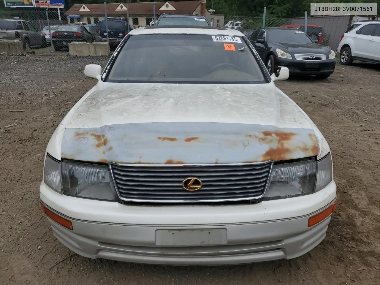 1997 Lexus Ls 400 VIN: JT8BH28F3V0071561 Lot: 62691785