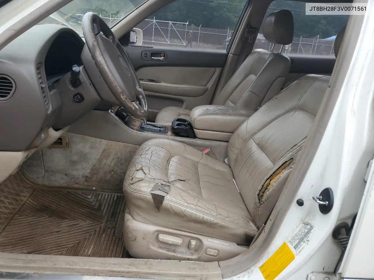 1997 Lexus Ls 400 VIN: JT8BH28F3V0071561 Lot: 62691785