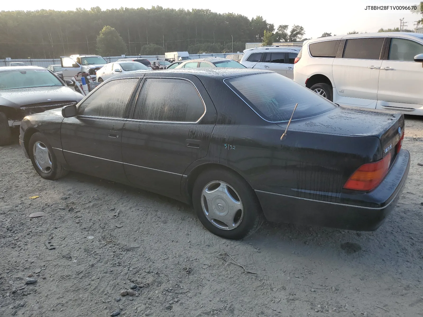 1997 Lexus Ls 400 VIN: JT8BH28F1V0096670 Lot: 67879104