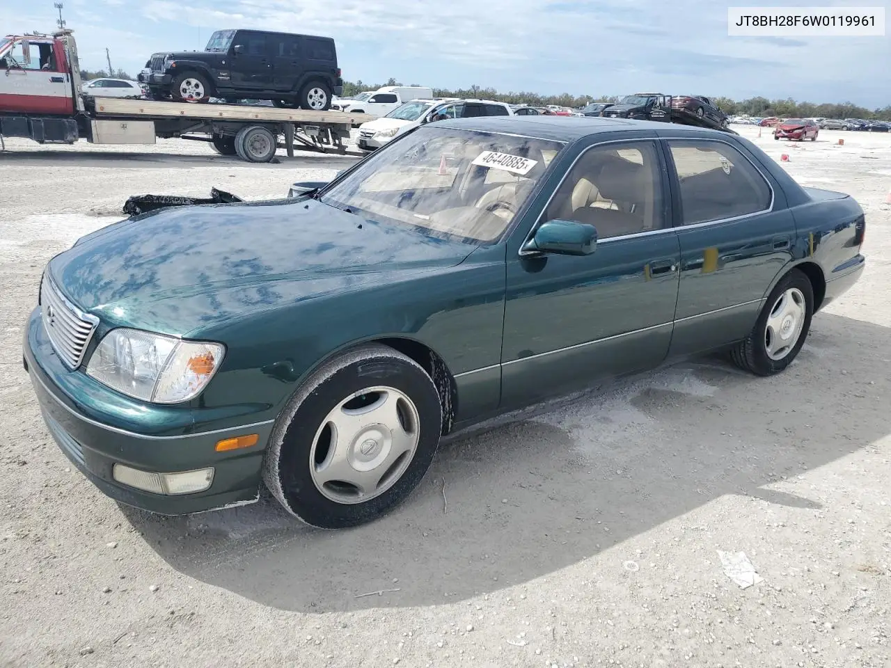 1998 Lexus Ls 400 VIN: JT8BH28F6W0119961 Lot: 46440885