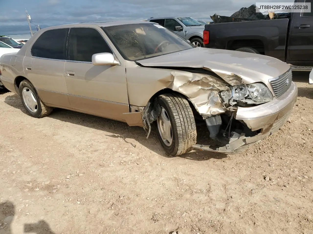 1998 Lexus Ls 400 VIN: JT8BH28F2W0125238 Lot: 52083775
