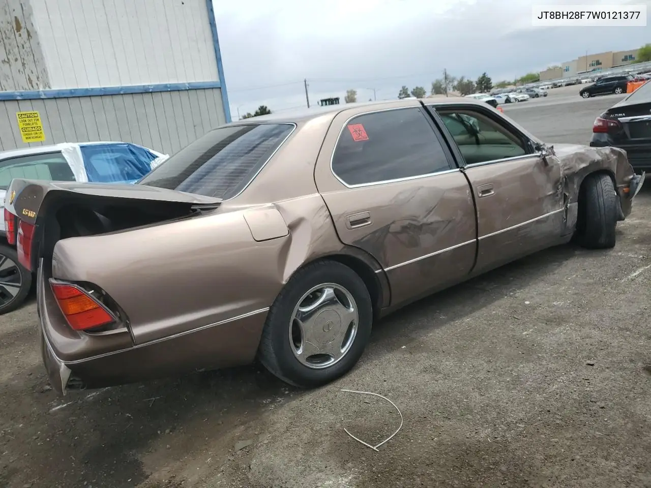 1998 Lexus Ls 400 VIN: JT8BH28F7W0121377 Lot: 53582025