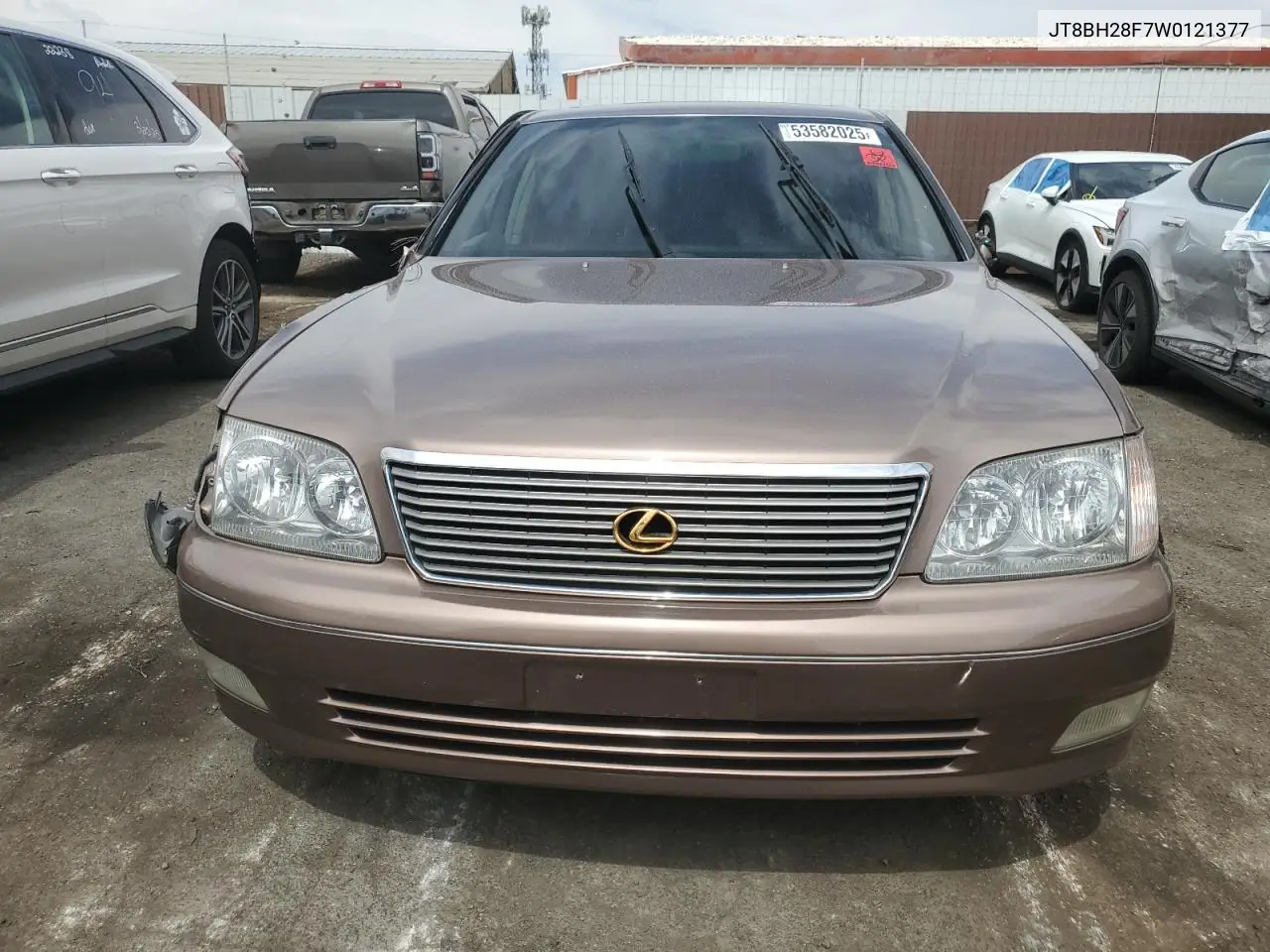 1998 Lexus Ls 400 VIN: JT8BH28F7W0121377 Lot: 53582025
