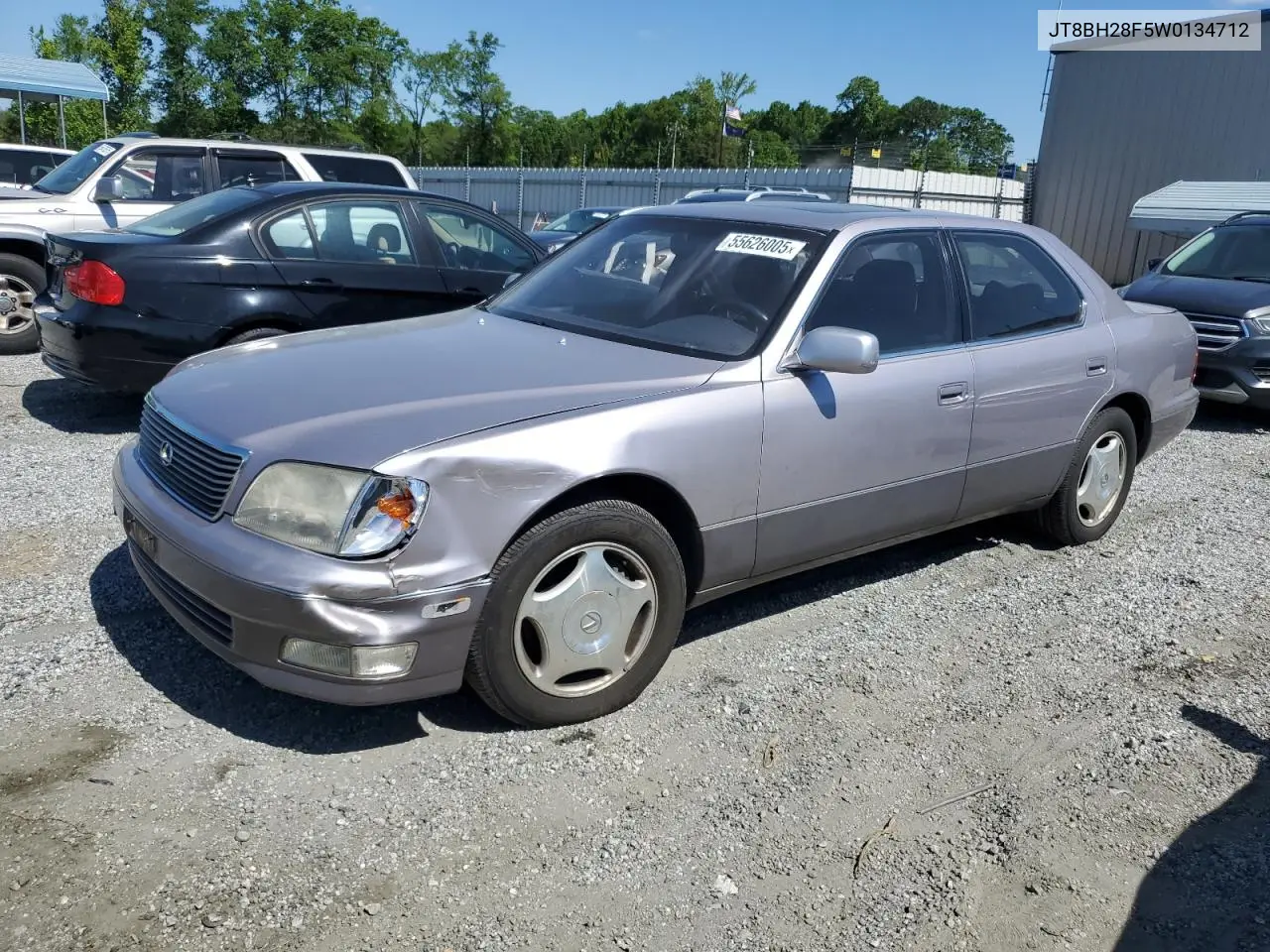 1998 Lexus Ls 400 VIN: JT8BH28F5W0134712 Lot: 55626005