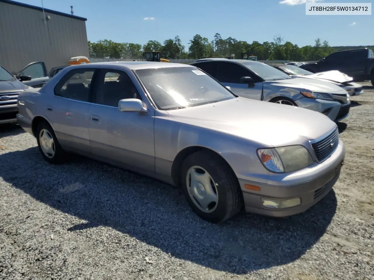 1998 Lexus Ls 400 VIN: JT8BH28F5W0134712 Lot: 55626005