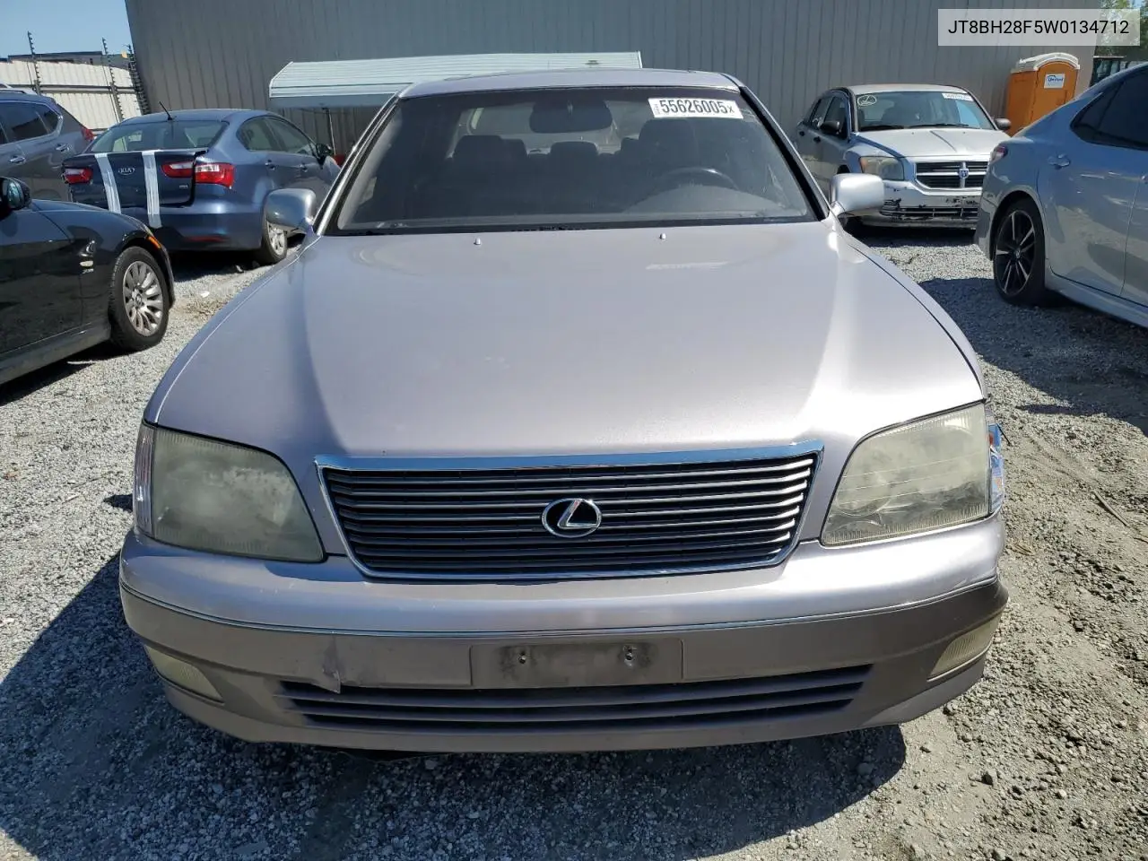 1998 Lexus Ls 400 VIN: JT8BH28F5W0134712 Lot: 55626005
