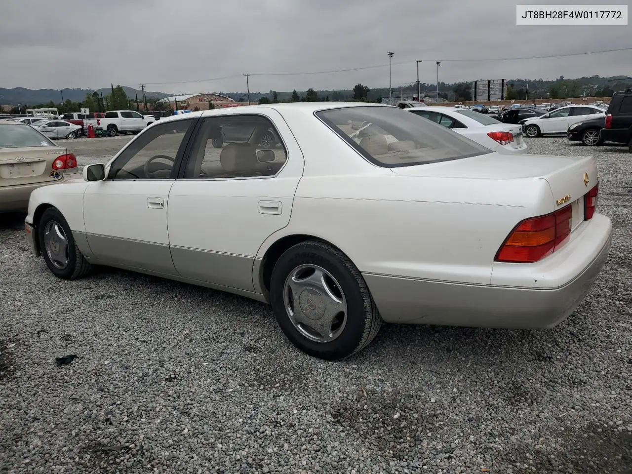 1998 Lexus Ls 400 VIN: JT8BH28F4W0117772 Lot: 56037755