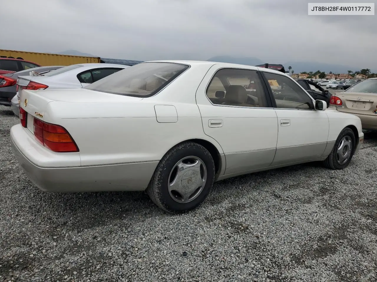 1998 Lexus Ls 400 VIN: JT8BH28F4W0117772 Lot: 56037755