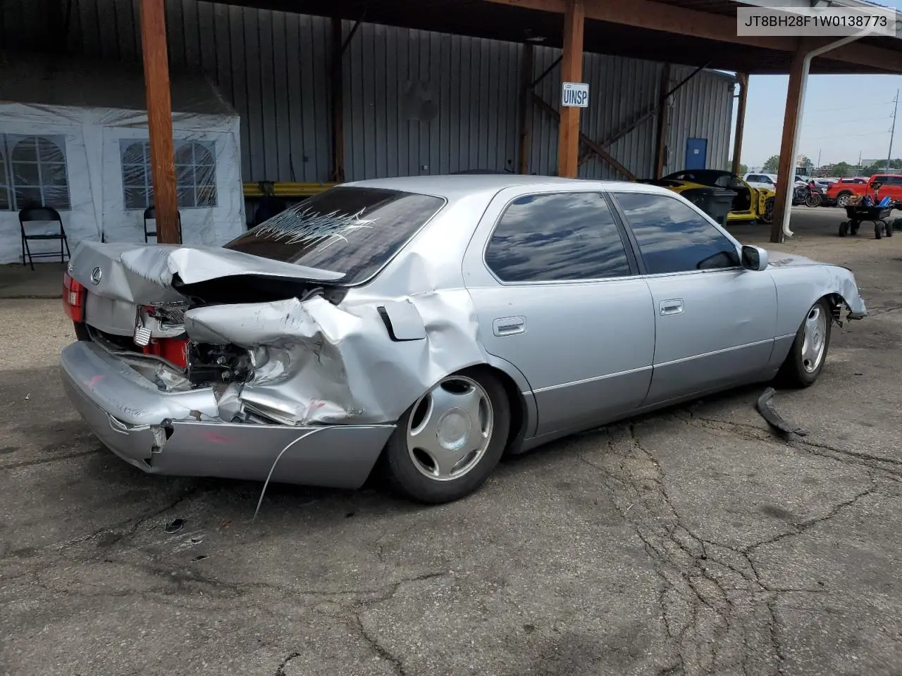 1998 Lexus Ls 400 VIN: JT8BH28F1W0138773 Lot: 58514745