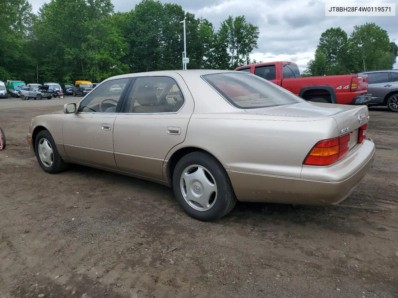 1998 Lexus Ls 400 VIN: JT8BH28F4W0119571 Lot: 59091225
