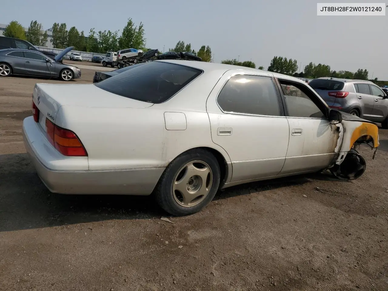 1998 Lexus Ls 400 VIN: JT8BH28F2W0121240 Lot: 59167325