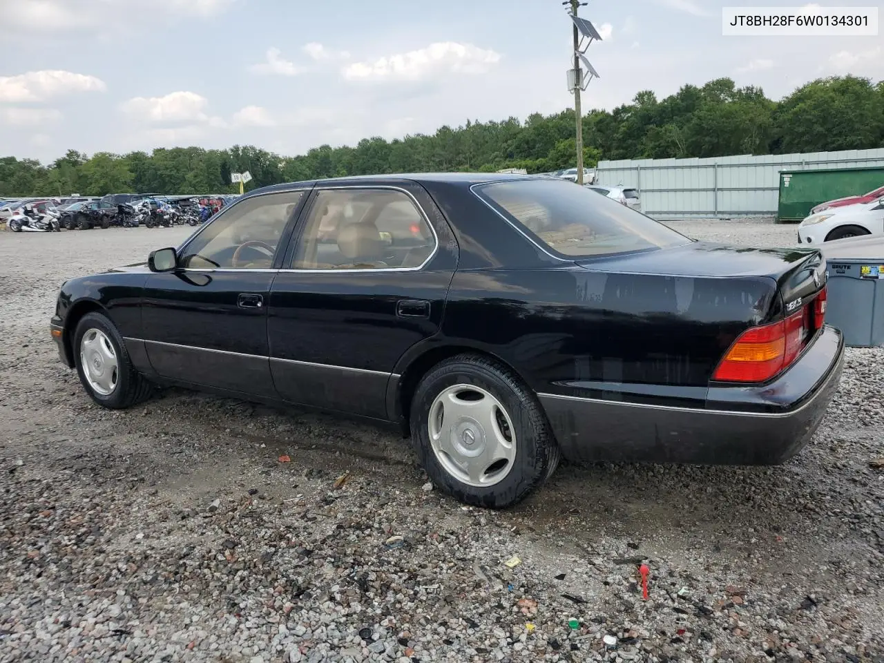1998 Lexus Ls 400 VIN: JT8BH28F6W0134301 Lot: 59435115