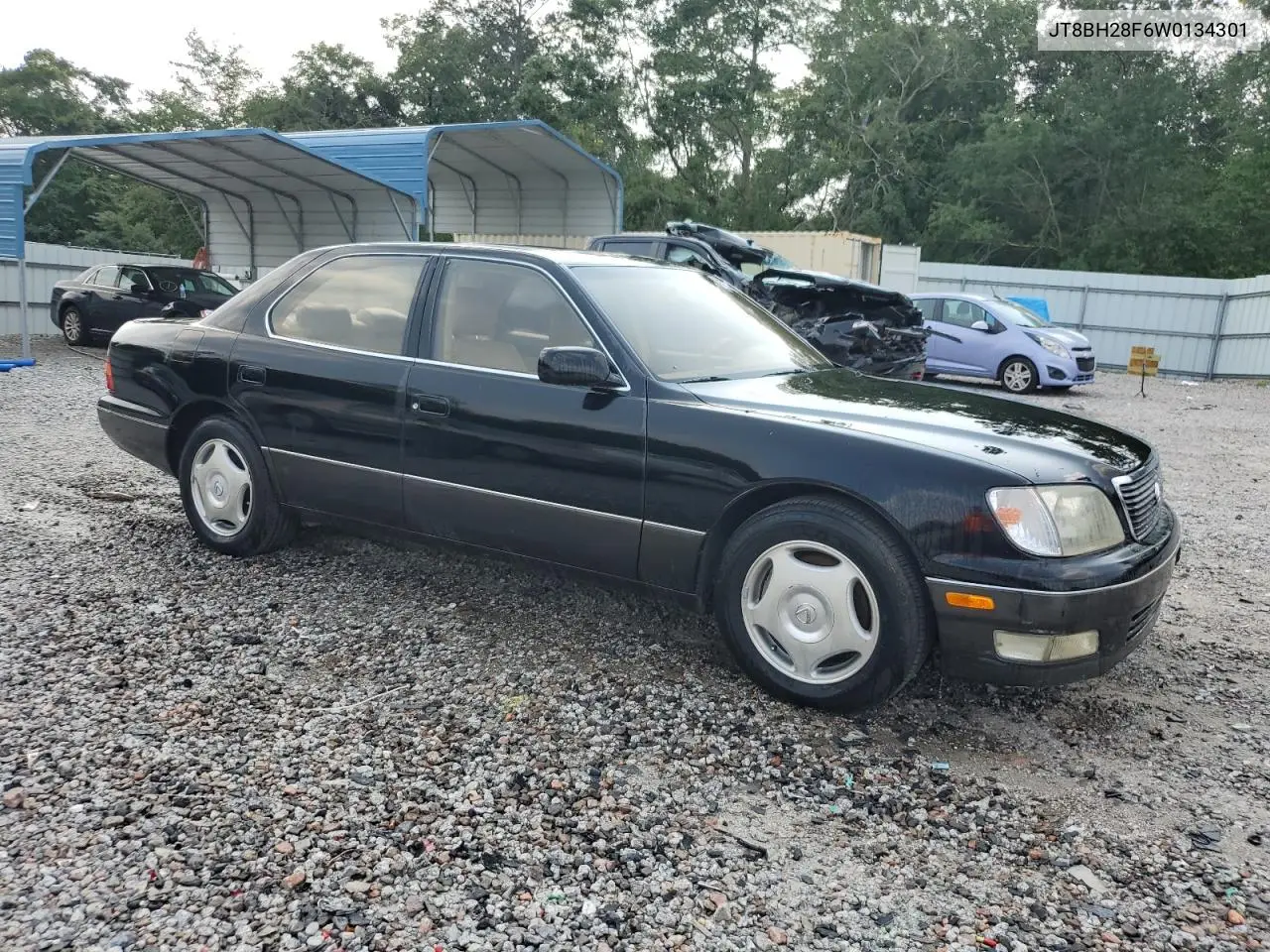 1998 Lexus Ls 400 VIN: JT8BH28F6W0134301 Lot: 59435115