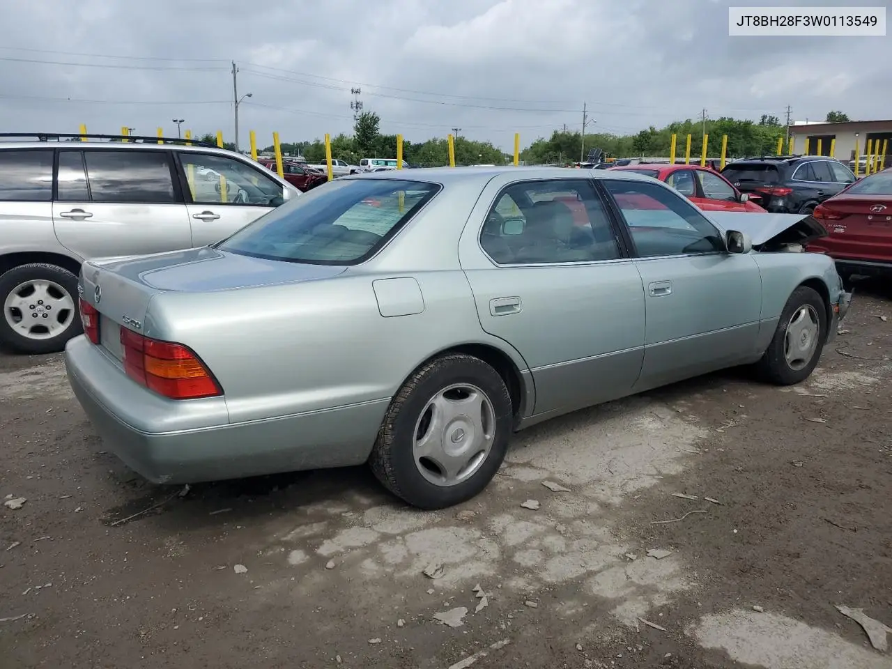 1998 Lexus Ls 400 VIN: JT8BH28F3W0113549 Lot: 60056115