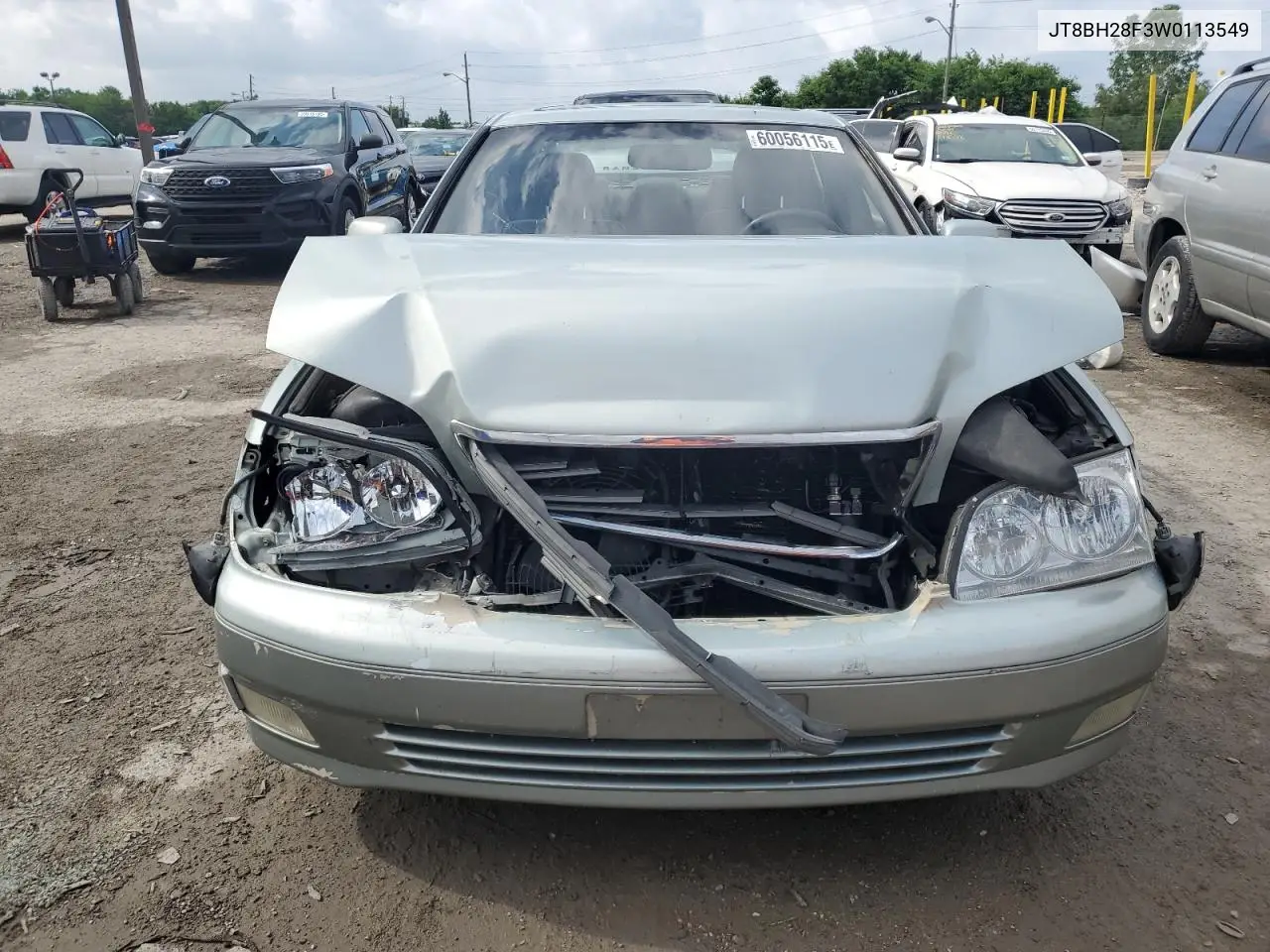 1998 Lexus Ls 400 VIN: JT8BH28F3W0113549 Lot: 60056115