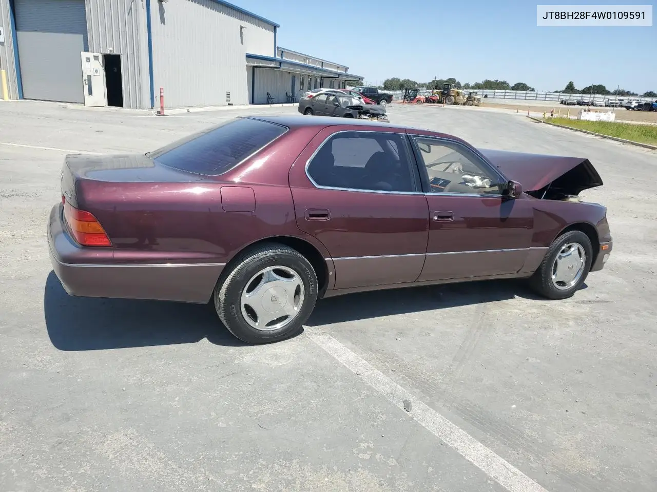 1998 Lexus Ls 400 VIN: JT8BH28F4W0109591 Lot: 62419685