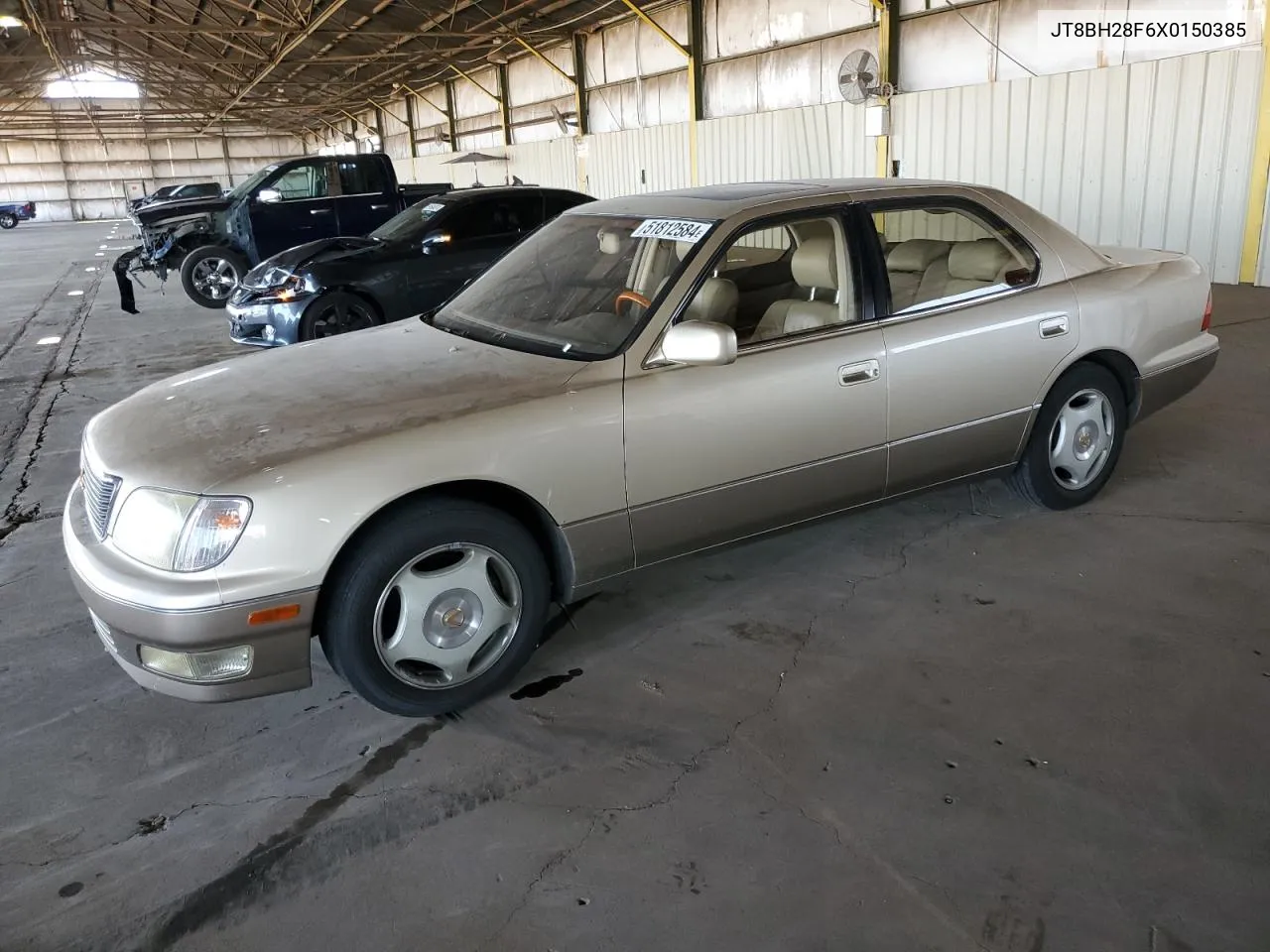 1999 Lexus Ls 400 VIN: JT8BH28F6X0150385 Lot: 54642664