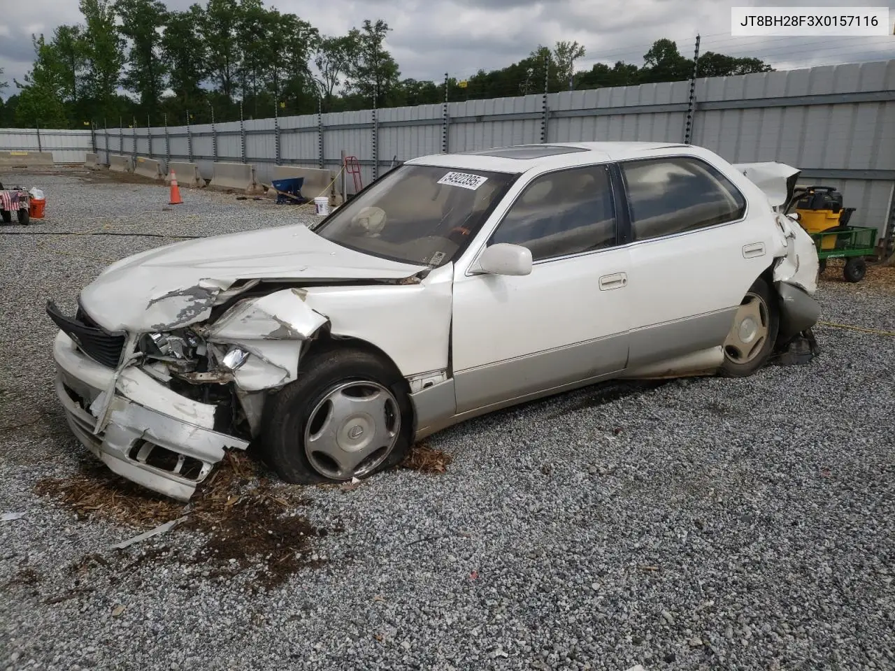 1999 Lexus Ls 400 VIN: JT8BH28F3X0157116 Lot: 54922395