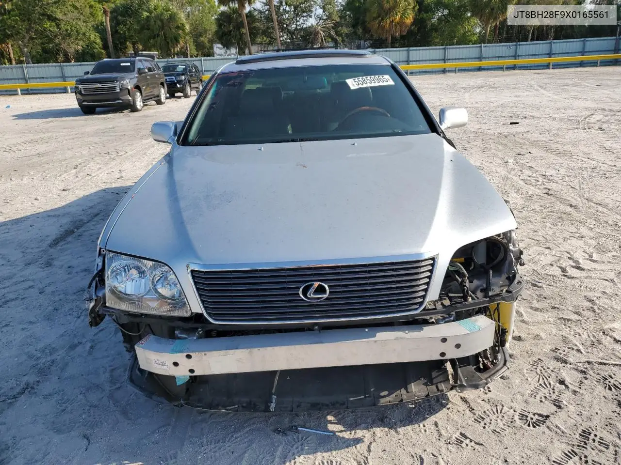 1999 Lexus Ls 400 VIN: JT8BH28F9X0165561 Lot: 55859965