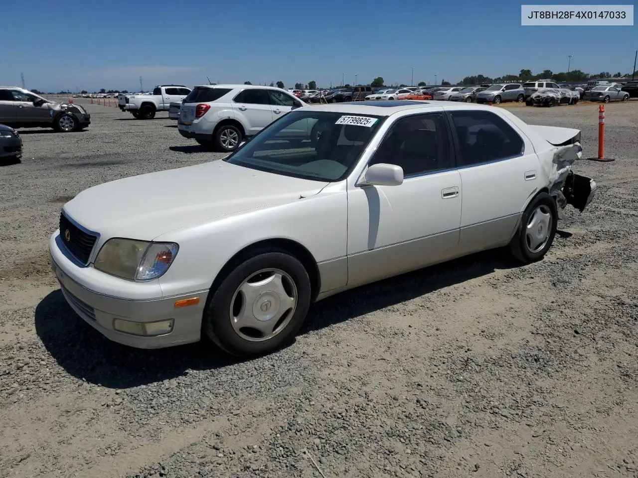1999 Lexus Ls 400 VIN: JT8BH28F4X0147033 Lot: 57799825