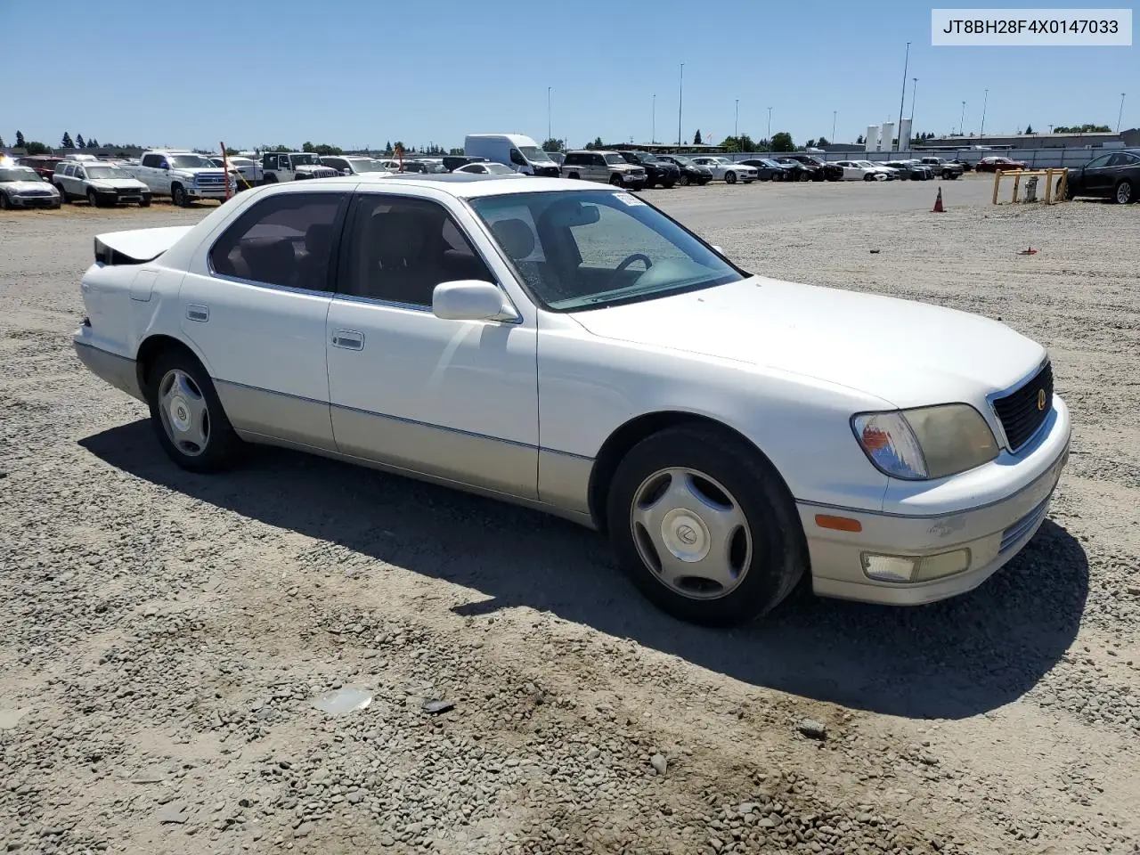 1999 Lexus Ls 400 VIN: JT8BH28F4X0147033 Lot: 57799825