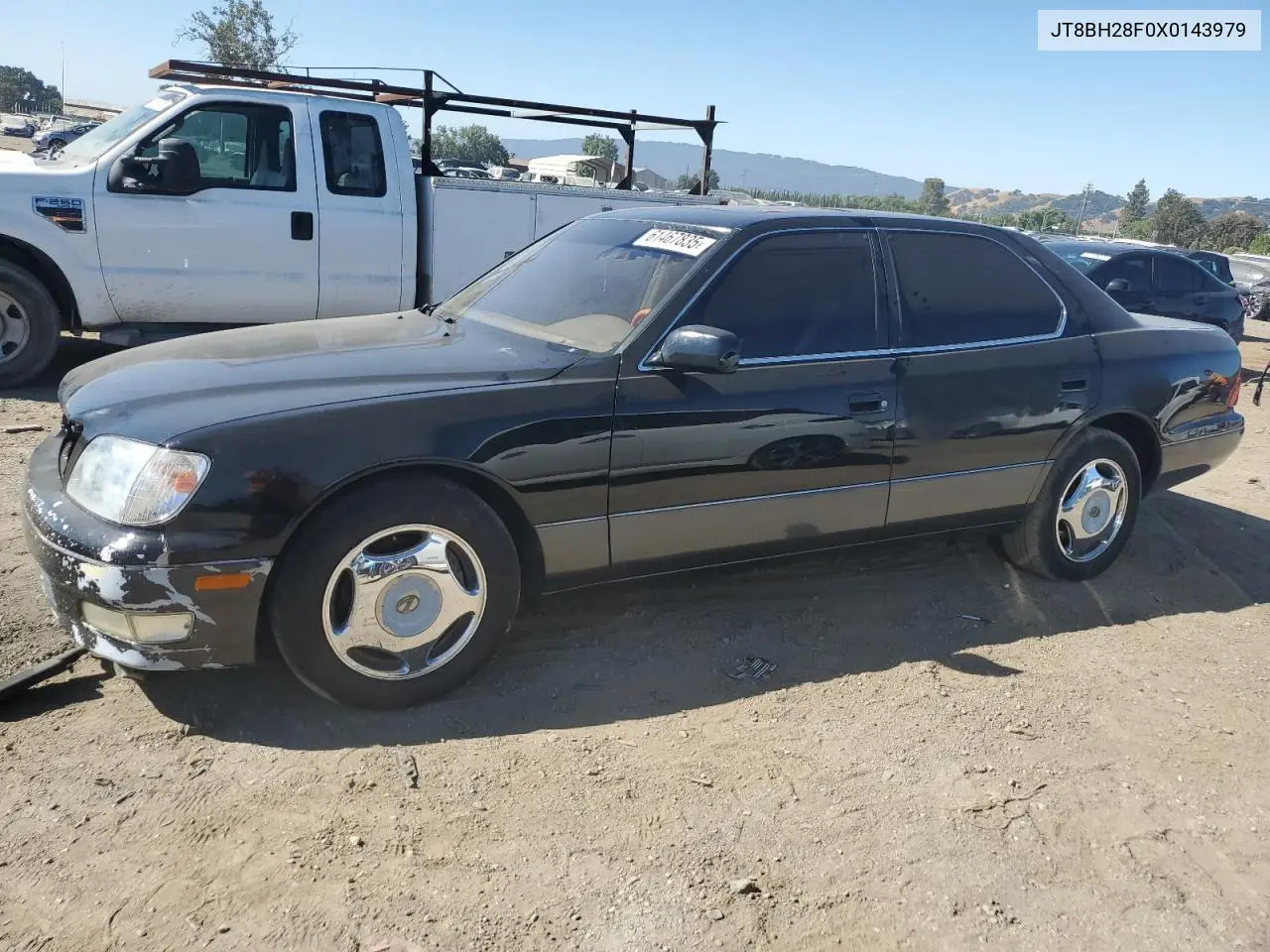 1999 Lexus Ls 400 VIN: JT8BH28F0X0143979 Lot: 61467835