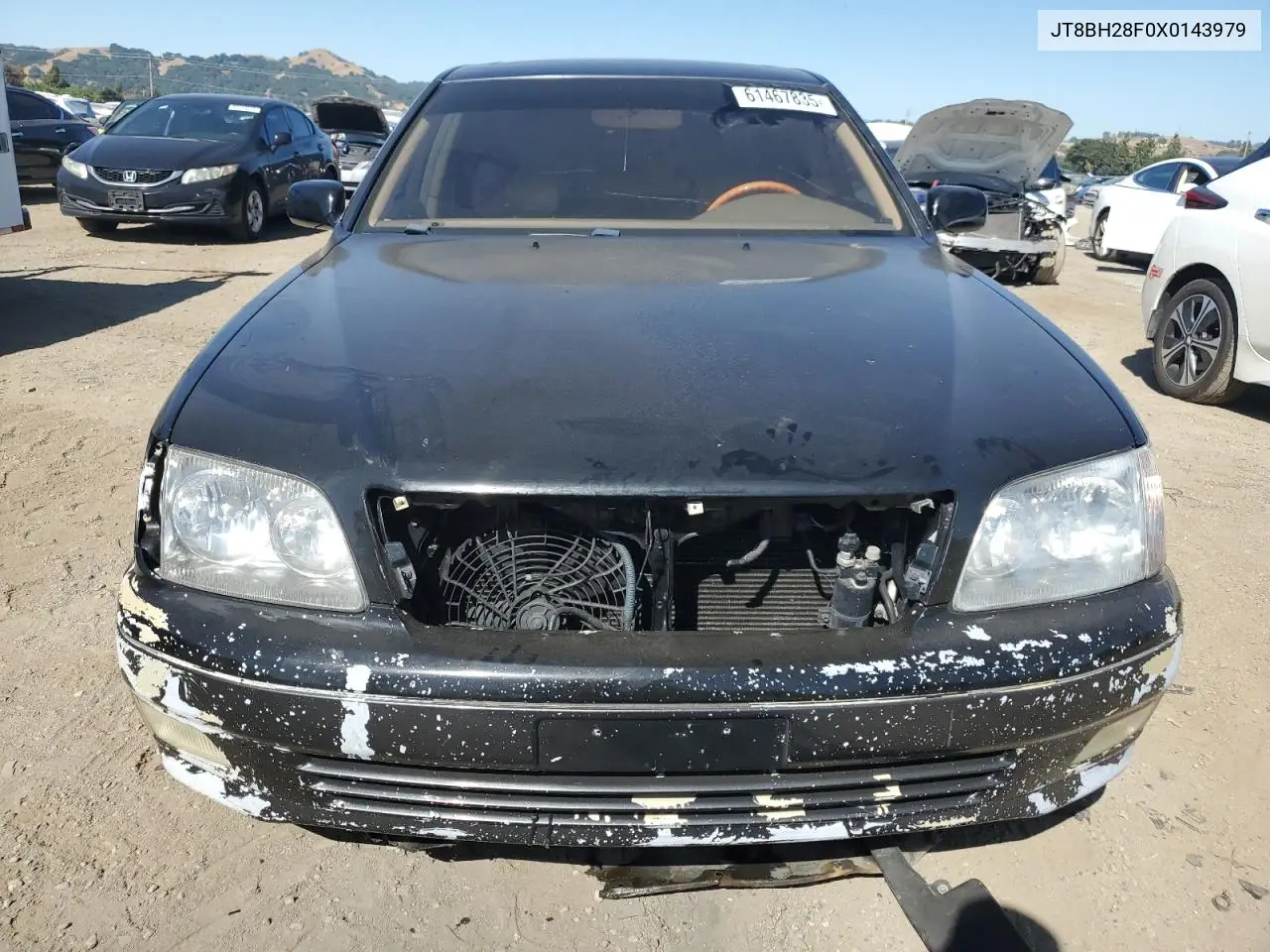 1999 Lexus Ls 400 VIN: JT8BH28F0X0143979 Lot: 61467835