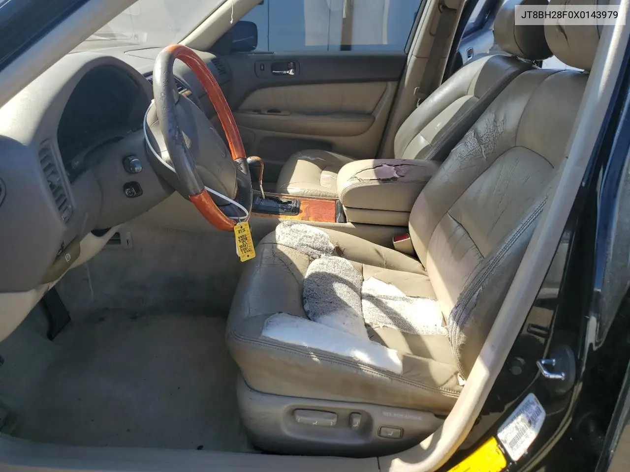 1999 Lexus Ls 400 VIN: JT8BH28F0X0143979 Lot: 61467835