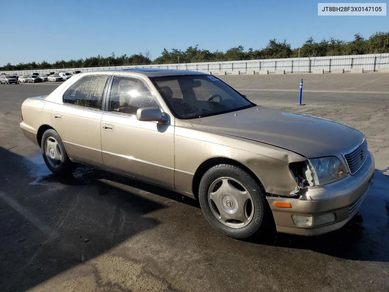 1999 Lexus Ls 400 VIN: JT8BH28F3X0147105 Lot: 78043784