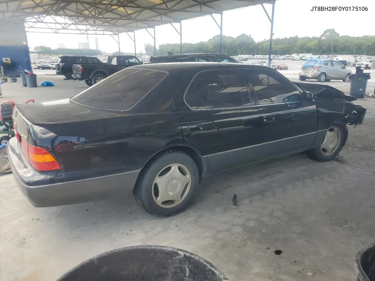 2000 Lexus Ls 400 VIN: JT8BH28F0Y0175106 Lot: 61016165